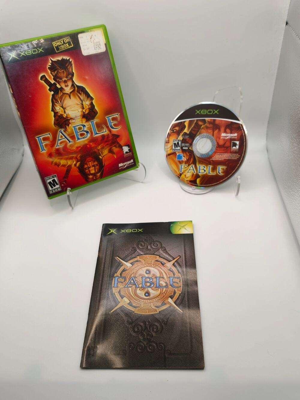 Fable Xbox CIB Complete W/ Manual Tested Working